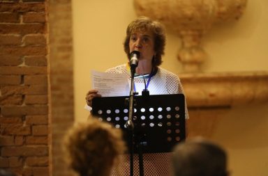 Cristina Galán Rubio en el II Encuentro Internacional de Poetas del Mundo en Italia