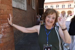 Cristina Galán Rubio en el II Encuentro Internacional de Poetas del Mundo en Italia